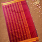 Handloom Korvai Silk Cotton Saree  |  Denim Blue