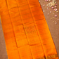 Handloom Korvai Cotton Silk Saree  |  Burnt Orange