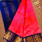 Pure Handloom Korvai Saree | With Deep Pink