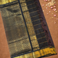 Handloom Korvai Silk Cotton Saree  |  Tomato Red