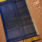 Handloom Korvai Silk Cotton Saree  |  Almond Beige
