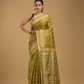 Tissue Silk Jamdani Saree Classic Yellow- 043