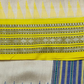 Handwoven Pure Vidarbha Tussar Silk Saree  |  Yellow And Blue