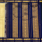 Pure Handwoven Kanchi [Korvai]  Silk Saree In Pale Yellow -214