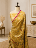 Exclusive Benarasi Silk Saree | Gold