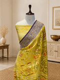 Exclusive Benarasi Silk Saree | Yellow