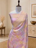 Exclusive Benarasi Silk Saree | Pink