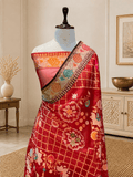 Exclusive Benarasi Silk Saree | Red