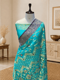 Exclusive Benarasi Silk Saree | Blue