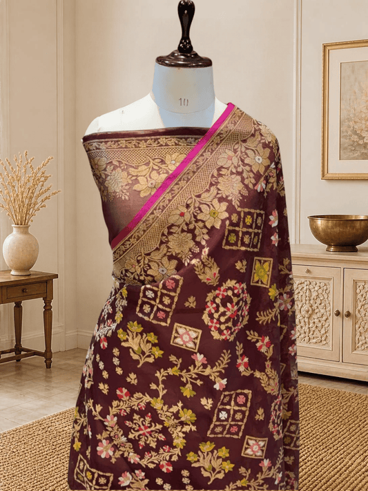 Exclusive Benarasi Silk Saree | Red