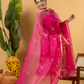 Classic Kota Doria Cotton Unstitched 2-Piece Kurti | Fuchsia