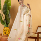 Classic Kota Doria Cotton Unstitched 2-Piece Kurti | Off-White