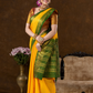 Classic Mysore Semi Silk Saree | Bright Yellow