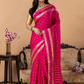 Classic Mysore Semi Silk Saree | Fuchsia Pink