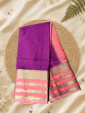 Classic Mysore Semi Silk Saree | Purple