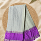 Classic Mysore Silk Saree  |  Silver Grey