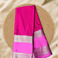 Classic Mysore Silk Saree  |  Rani Pink
