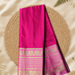 Classic Mysore Silk Saree  |  Rani Pink