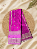 Classic Mysore Semi Silk Saree | Magenta