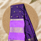 Classic Mysore Silk Saree  |  Dark Purple