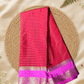 Classic Mysore Silk Saree  |  Coral Red
