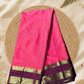 Classic Mysore Silk Saree  |  Rani Pink