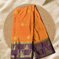 Classic Mysore Silk Saree  |  Marigold Orange