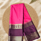 Classic Mysore Silk Saree  |  Rani Pink