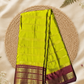 Classic Mysore Silk Saree  |  Parrot Green