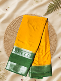 Indeloom's Yellow Classic Mysore Semi Silk Saree