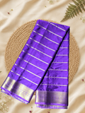 Indeloom's Purple Classic Mysore Semi Silk Saree