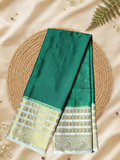 Indeloom's Green Classic Mysore Semi Silk Saree