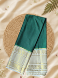 Indeloom's Green Classic Mysore Semi Silk Saree