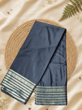Indeloom's Navy Classic Mysore Semi Silk Saree