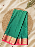 Indeloom's Green Classic Mysore Semi Silk Saree