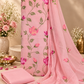 Classic Kota Doria Cotton Unstitched 2-Piece Kurti | Blush Coral Pink
