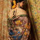 Pine Green Floral Chenderi Silk Kalamkari Saree - 027