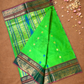 Chettinad Cottton Saree With Green and pink border