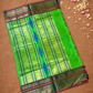 Chettinad Cottton Saree With Green and pink border