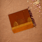 Chettinad Cottton Saree With Orange