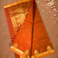 Chettinad Cottton Saree With Orange