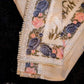 Light Golden Orange Embroidery Saree-002 - indeloom