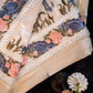 Light Golden Orange Embroidery Saree-002 - indeloom