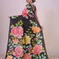 HANDPAINTED MULBERRY HANDLOOM SILK SAREE-036 - indeloom