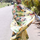 Handpainted Mulberry Handloom Silk Saree-002 - indeloom