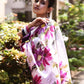 Handpainted Mulberry Handloom Silk Saree-012 - indeloom