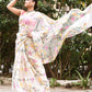 Multicolor Florals Jamdani Saree-010