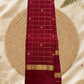 Handwoven Pure Gadwal Silk Saree | Maroon