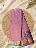 Handloom Narayanpet Cotton Saree | Mauve