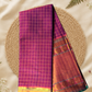 Narayanpet Cotton Saree - Purple